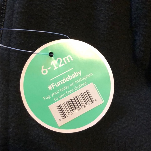 NWT Funziebaby onesie. Sz 6-12 months. - Picture 3 of 3